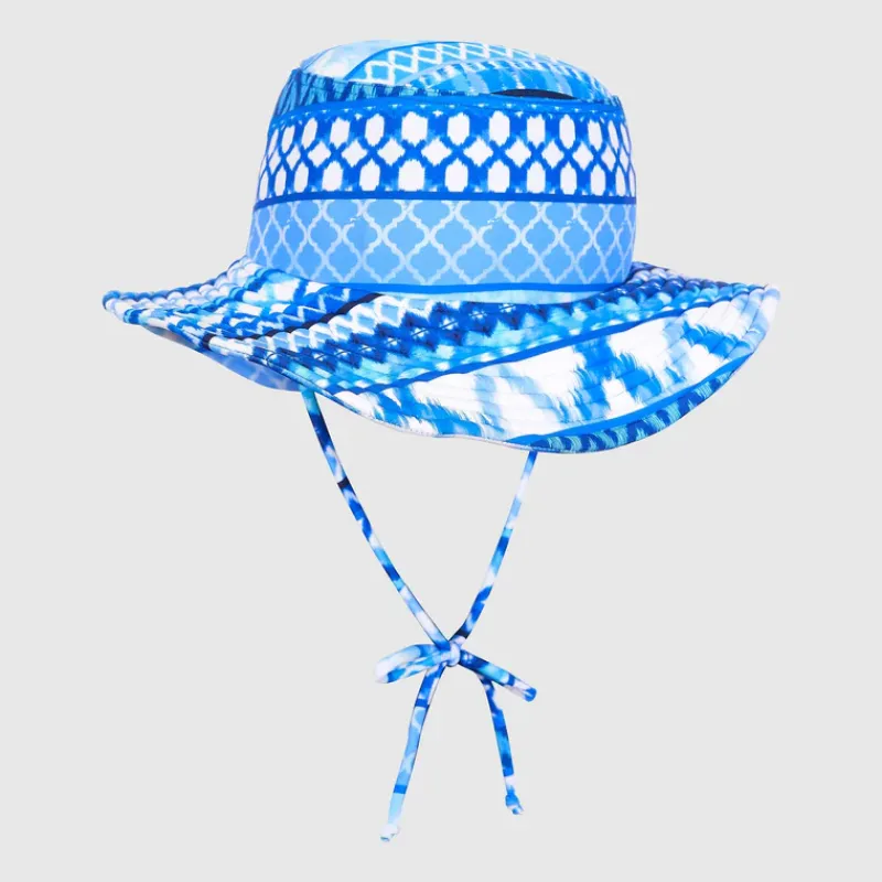 Aqua Blu Shop Infants (00-2)^Lycra Bucket Hat Riviera