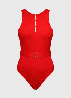 Aqua Blu One Pieces^Prudence One Piece Rossa