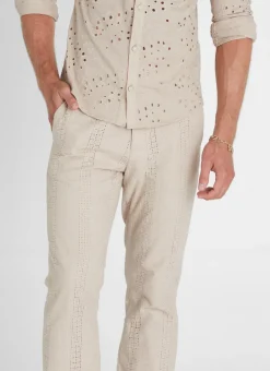 Aqua Blu Bottoms|Bottoms^Sandstone Caleb Pants