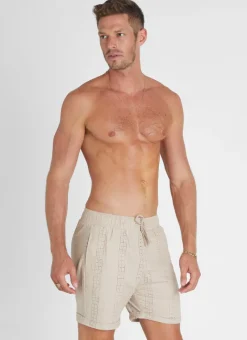 Aqua Blu Bottoms|Bottoms^Sandstone Taylor Shorts