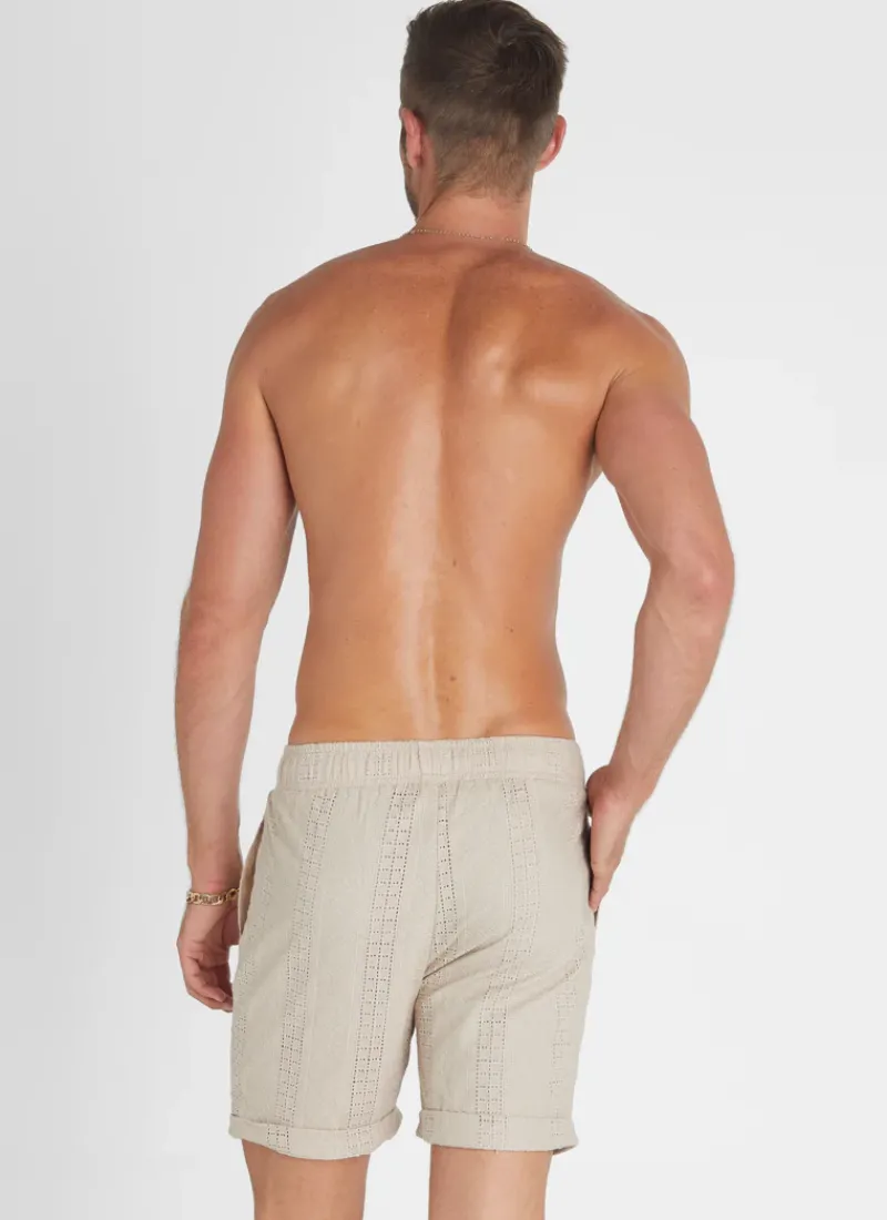 Aqua Blu Bottoms|Bottoms^Sandstone Taylor Shorts