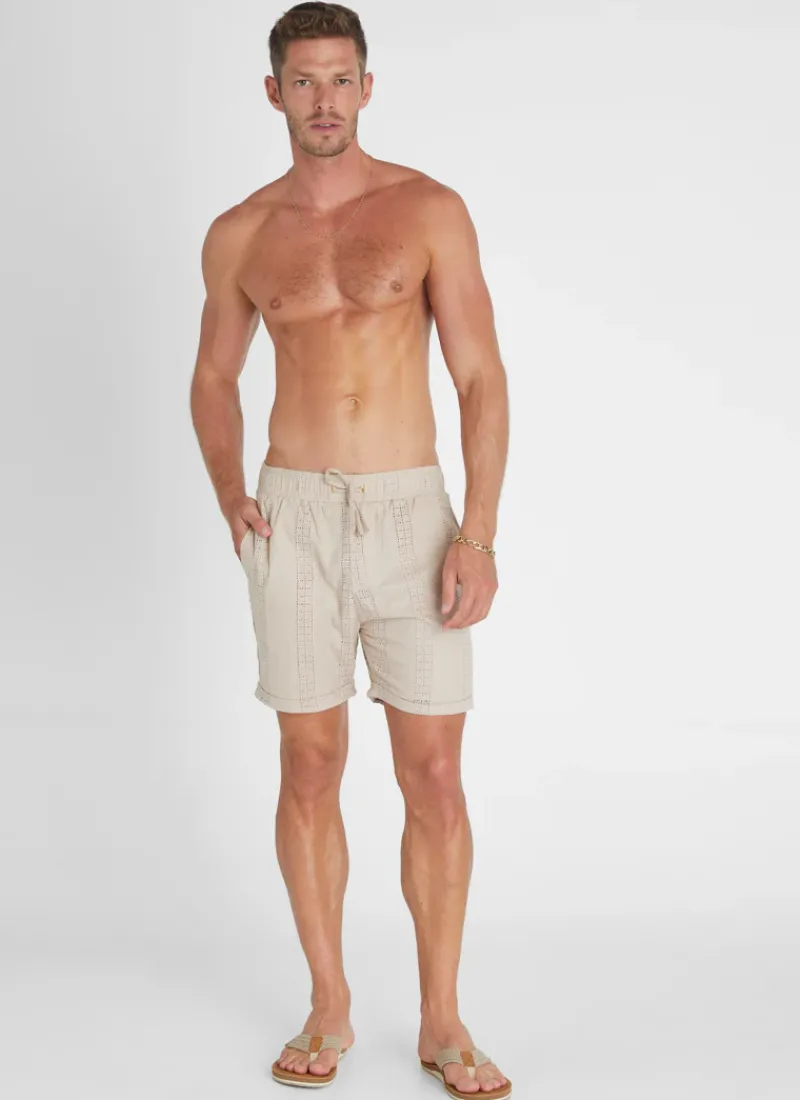 Aqua Blu Bottoms|Bottoms^Sandstone Taylor Shorts