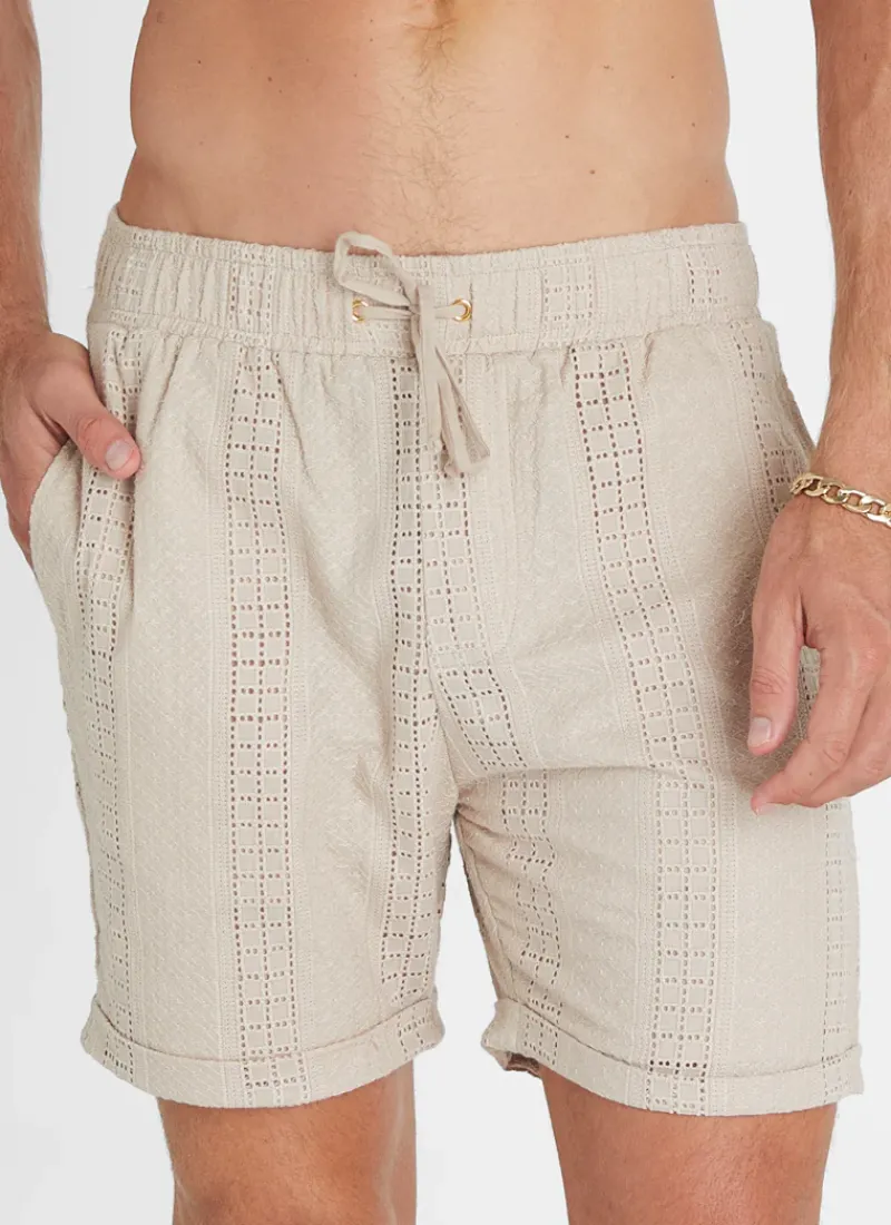 Aqua Blu Bottoms|Bottoms^Sandstone Taylor Shorts