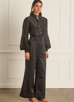 Aqua Blu Bottoms^Ivy Pants Sparrow