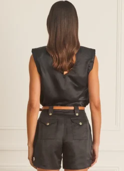 Aqua Blu Tops^Klara Top Sparrow