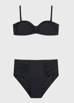 Aqua Blu Shop Teens (8-16)|Sets^Stepping Stones Bandeau Bikini Set