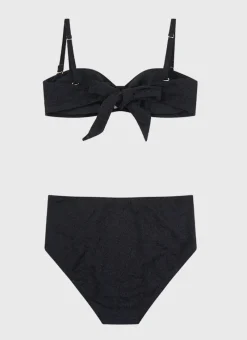 Aqua Blu Shop Teens (8-16)|Sets^Stepping Stones Bandeau Bikini Set