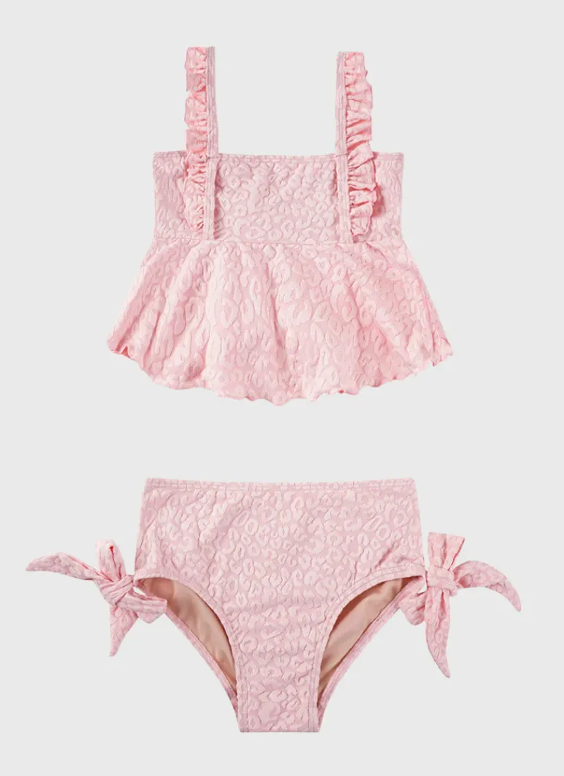 Aqua Blu Shop Juniors (3-7)|Sets^Stepping Stones Frill Bikini Set