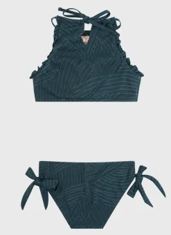 Aqua Blu Shop Teens (8-16)|Sets^Stepping Stones Halter Bikini Set