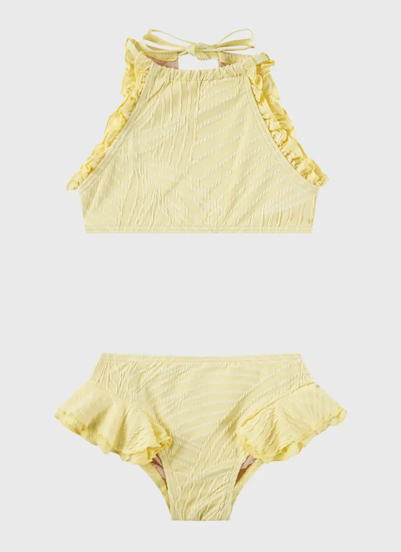 Aqua Blu Shop Juniors (3-7)|Sets^Stepping Stones Halter Neck Bikini Set