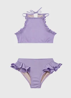 Aqua Blu Shop Juniors (3-7)|Sets^Stepping Stones Halter Neck Bikini Set