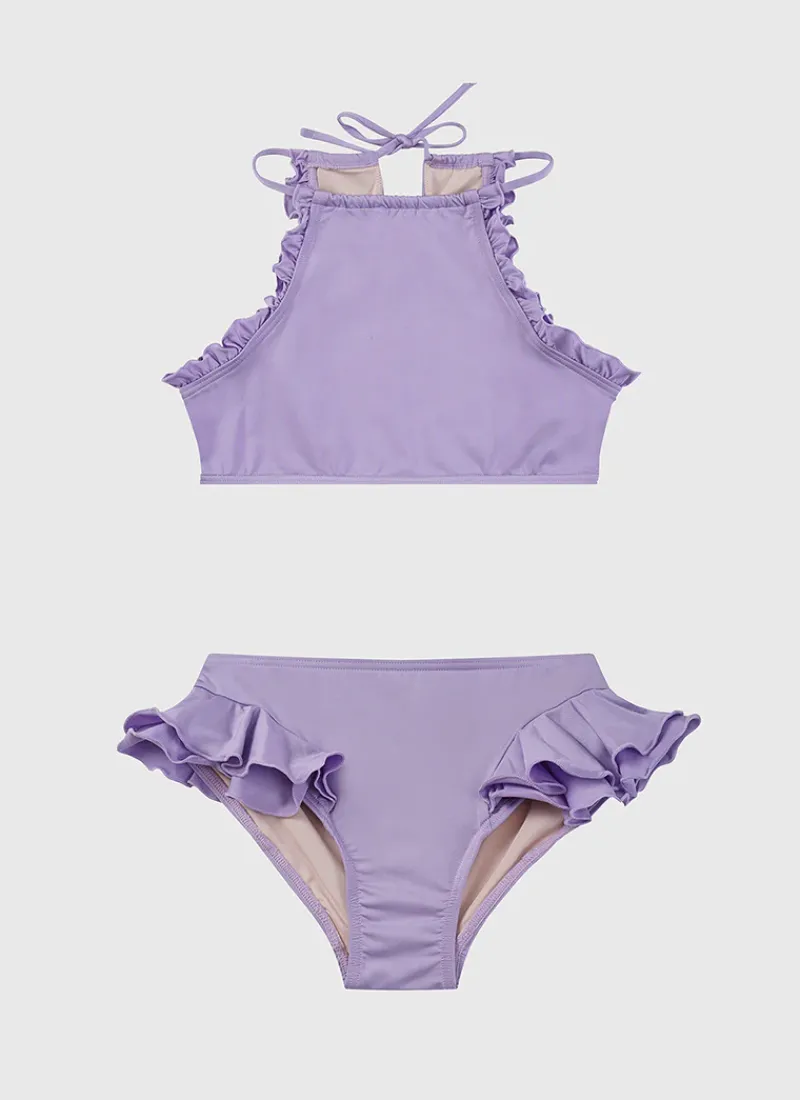 Aqua Blu Shop Juniors (3-7)|Sets^Stepping Stones Halter Neck Bikini Set