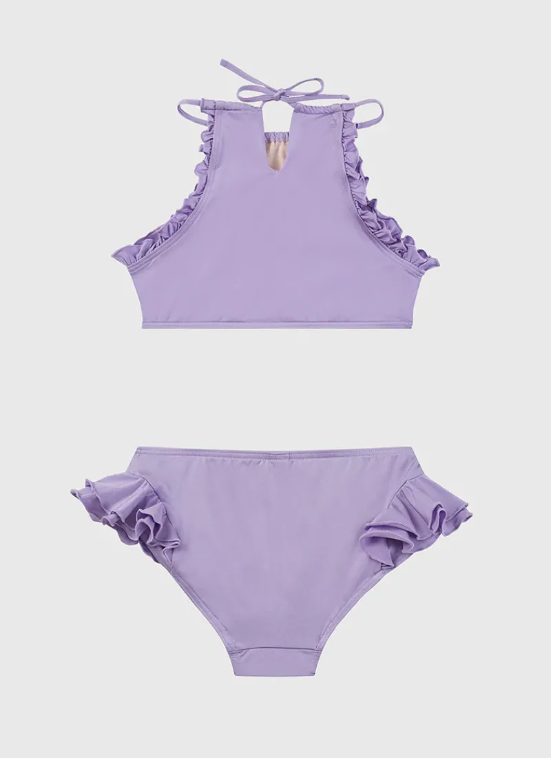 Aqua Blu Shop Juniors (3-7)|Sets^Stepping Stones Halter Neck Bikini Set