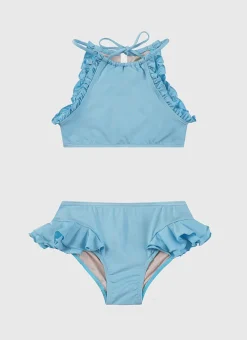 Aqua Blu Shop Juniors (3-7)|Sets^Stepping Stones Halter Neck Bikini Set
