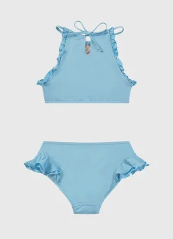 Aqua Blu Shop Juniors (3-7)|Sets^Stepping Stones Halter Neck Bikini Set