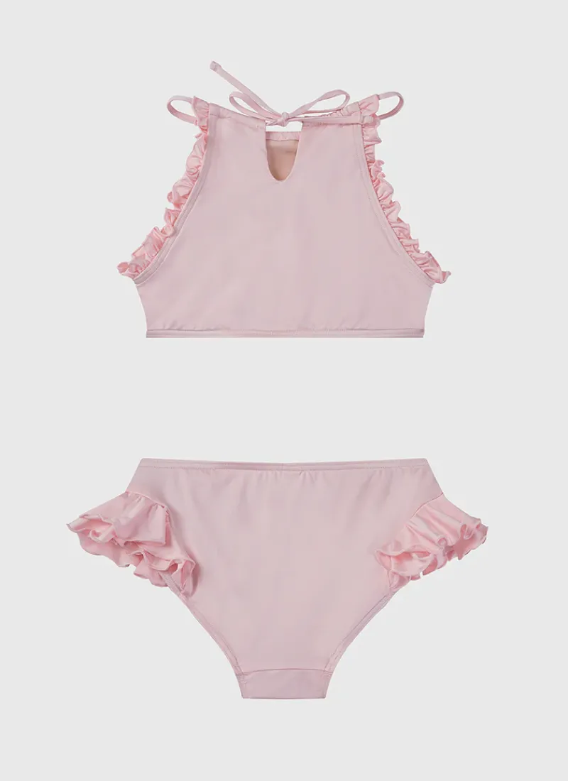 Aqua Blu Shop Juniors (3-7)|Sets^Stepping Stones Halter Neck Bikini Set