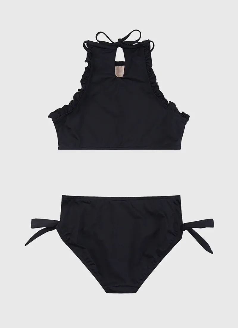 Aqua Blu Shop Teens (8-16)|Sets^Stepping Stones Halter Neck Bikini Set