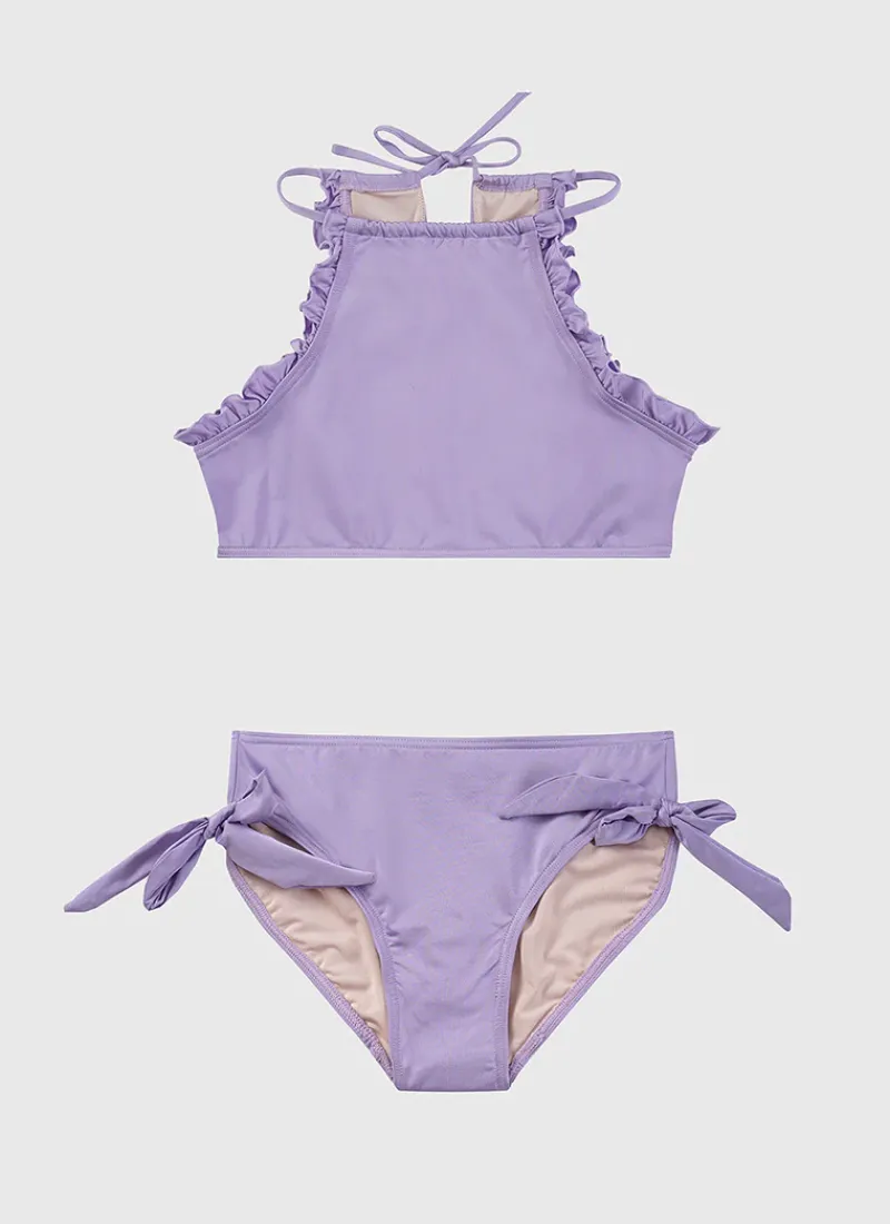 Aqua Blu Shop Teens (8-16)|Sets^Stepping Stones Halter Neck Bikini Set