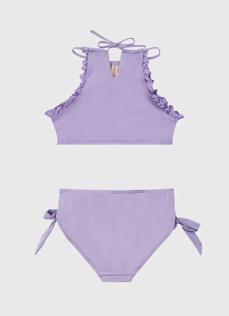 Aqua Blu Shop Teens (8-16)|Sets^Stepping Stones Halter Neck Bikini Set