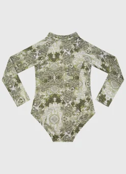 Aqua Blu Shop Juniors (3-7)|One Pieces^Long Sleeve One Piece Tapestry