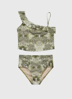 Aqua Blu Shop Teens (8-16)|Sets^One Shoulder Bikini Set Tapestry