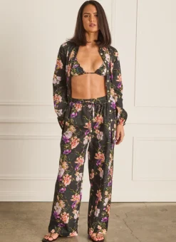 Aqua Blu Tops^Odilia Beach Shirt Tempest