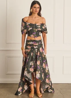 Aqua Blu Tops^Robin Corset tempest