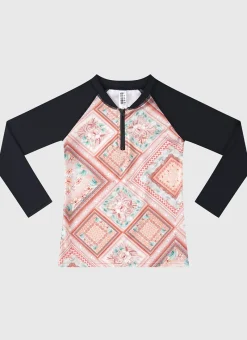 Aqua Blu Shop Juniors (3-7)|Rashies^Long Sleeve Rash Vest Tribeca