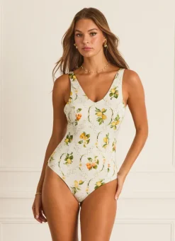 Aqua Blu One Pieces^Priscilla DD/E Cup One Piece Valencia