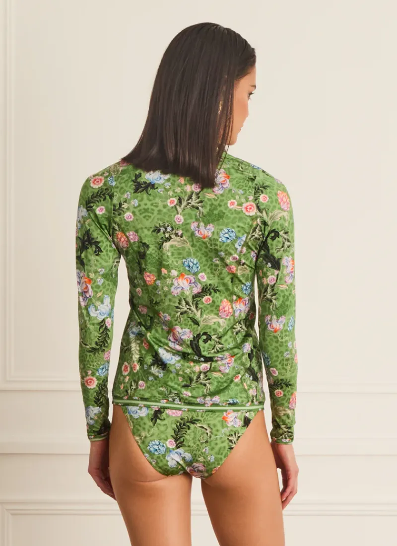 Aqua Blu Tops|Rash Guards^Lyla Rash Guard (SAMPLE) Vernalis