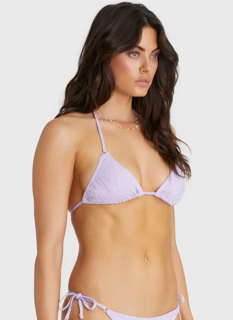 Aqua Blu Tops^Aurora Triangle Viola