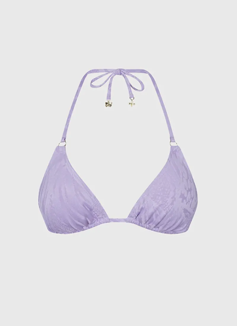 Aqua Blu Tops^Aurora Triangle Viola