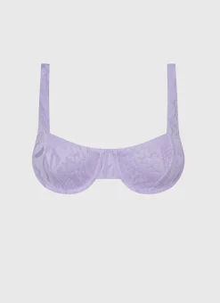 Aqua Blu Tops^Zara Balconette Viola