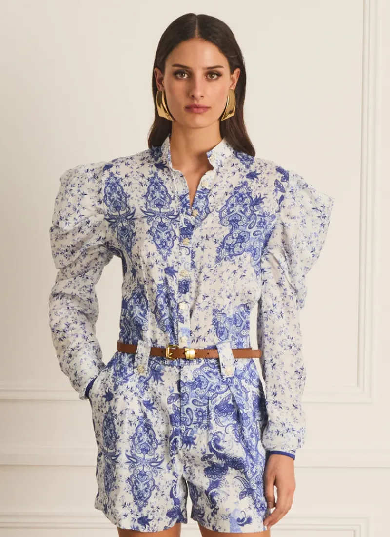 Aqua Blu Tops^Jenny Blouse Willow