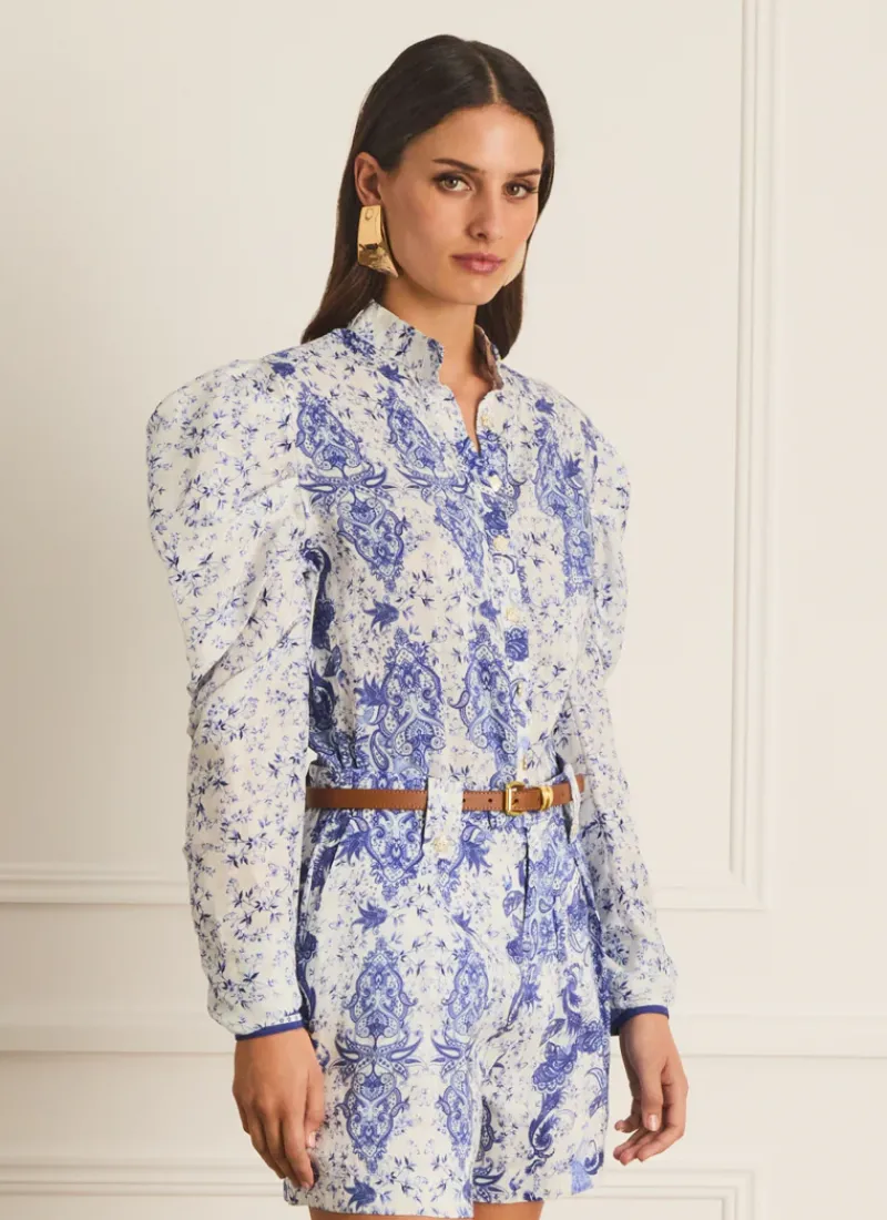 Aqua Blu Tops^Jenny Blouse Willow