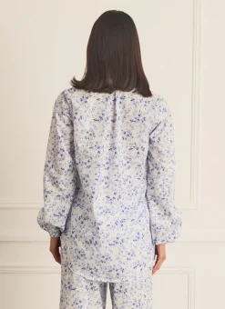 Aqua Blu Tops^Odilia Beach Shirt Willow