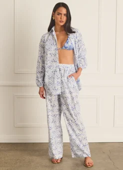 Aqua Blu Bottoms^Resort Pants Willow