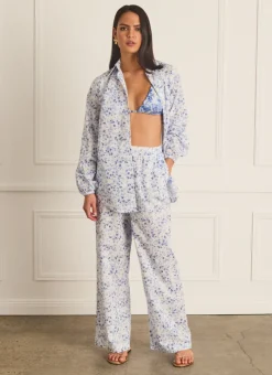 Aqua Blu Bottoms^Resort Pants Willow